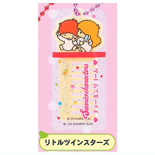 Sanrio Characters Charming Comb Acrylic Charm [8.Little Twin Stars]
