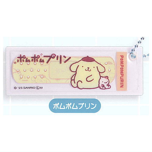 Sanrio Characters Bansoko Keychain [5.Pompompurin]