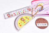 Sanrio Characters Retro Mini Ruler & Protractor Keychain [5.Monkichi]