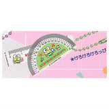 Sanrio Characters Retro Mini Ruler & Protractor Keychain [9.Kerokerokeroppi]