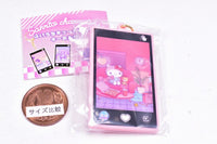 Sanrio Characters Fuiuchi Cute Shot Keychain [3.Hello Kitty]