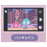 Sanrio Characters Fuiuchi Cute Shot Keychain [7.Hangyodon]