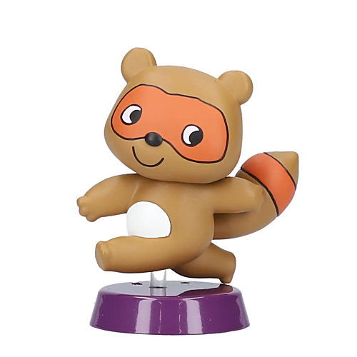 Shaky! Nontan Bubble Head Doll Otomodachifuetayo! [5.Tanuki-san]