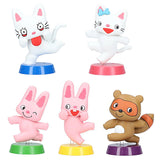 Shaky! Nontan Bubble Head Doll Otomodachifuetayo! [All 5 type set(Full Complete)]