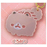 Pomeranian mochi Die-cut acrylic mascot [4.Kuromitsu]