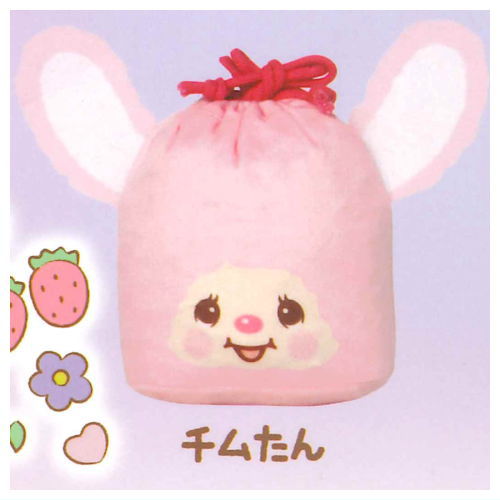Monchhichi Fuwafuwa Kinchaku [3.Chimtan]