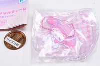 Sanrio Characters PVC Clear Case with Acrylic Charm Good Night Design [2.My Melody]