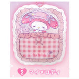 Sanrio Characters PVC Clear Case with Acrylic Charm Good Night Design [2.My Melody]