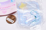 Sanrio Characters PVC Clear Case with Acrylic Charm Good Night Design [3.Cinnamoroll]