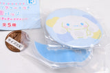 Sanrio Characters PVC Clear Case with Can Badge Punikyukyu Design [4.Cinnamoroll]