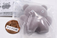 capsule flockies BUCHAgurumi [1.Dark brown bear Teriyaki]