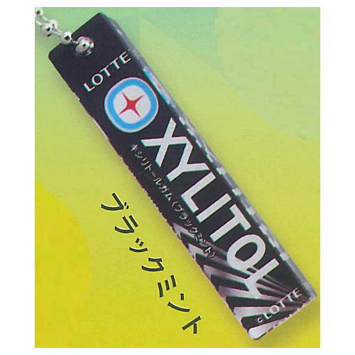 LOTTE Xylitol Acrylic Bar Ball Chain [2.Black Mint]