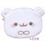 Pomeranian mochi Mofumofu Pouch [2.Shiratama]