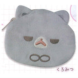 Pomeranian mochi Mofumofu Pouch [4.Kuromitsu]