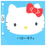 Hello Kitty Nakayoshi! Fuwafuwa Face Pouch [1.Hello Kitty]