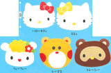 Hello Kitty Nakayoshi! Fuwafuwa Face Pouch [All 5 type set(Full Complete)]