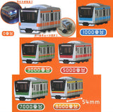 JR East E233 Series Train Light Keychain [All 6 type set (Full Complete)]