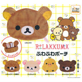 Rilakkuma Fuwafuwa Pouch [All 5 type set(Full Complete)]