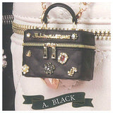 JILL by JILL STUART Mini Brooch Vanity Keychain Part.2 [1.BLACK]