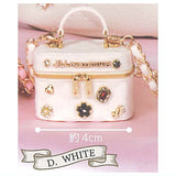 JILL by JILL STUART Mini Brooch Vanity Keychain Part.2 [4.WHITE]