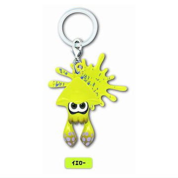 Splatoon Part.3 Squid and Octopus Charm Mascot [1.Squid (Yellow)]