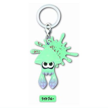 Splatoon Part.3 Squid and Octopus Charm Mascot [3.Squid (Light Blue)]