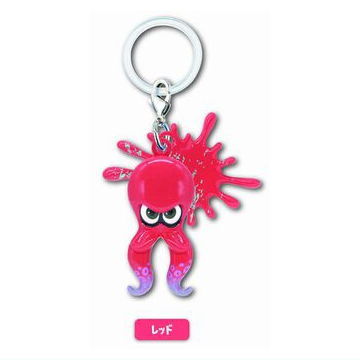 Splatoon Part.3 Squid and Octopus Charm Mascot [10.Octopus (Red)]