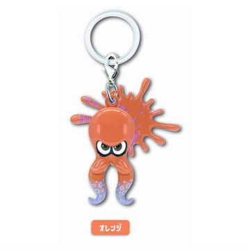 Splatoon Part.3 Squid and Octopus Charm Mascot [11.Octopus (Orange)]