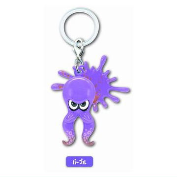 Splatoon Part.3 Squid and Octopus Charm Mascot [12.Octopus (Purple)]