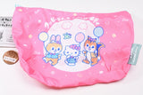 KUPPY RAMUNE x Sanrio Characters Pouch Collection [2.Gusseted Pouch (Cherry Pink)]