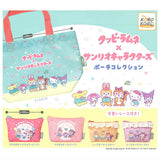KUPPY RAMUNE x Sanrio Characters Pouch Collection [All 5 type set(Full Complete)]