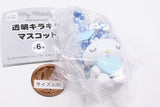 My Melody Transparent Glitter Mascot [3.Blue]