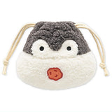 Koupen-chan Hanamaru Rice Plush Toy & Onigiri Kinchaku Pouch [1.Ome Onigiri Koupen-chan]