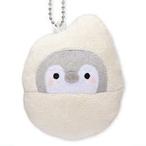Koupen-chan Hanamaru Rice Plush Toy & Onigiri Kinchaku Pouch [3.White Rice Koupen-chan]
