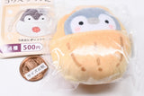 Koupen-chan Hanamaru Rice Plush Toy & Onigiri Kinchaku Pouch [4.Genmai Koupen-chan]