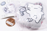 White Tiger and Black Tiger x Sanrio Characters Cushion Mascot [1.White Tiger x Black Tiger]