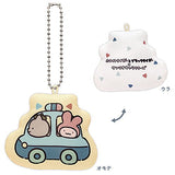 White Tiger and Black Tiger x Sanrio Characters Cushion Mascot [5.Inu no omawarisan & Usagi sensei x The Runabouts]