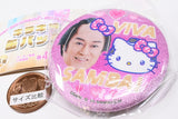 Matsuken Samba x Hello Kitty Kirakira Can Badge [6.Matsuken x Hello Kitty]