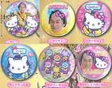 Matsuken Samba x Hello Kitty Kirakira Can Badge [All 6 type set(Full Complete)]