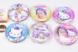 Matsuken Samba x Hello Kitty Kirakira Can Badge [All 6 type set(Full Complete)]