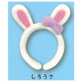 Stuffed Katyusha Animal [4.White Rabbit]