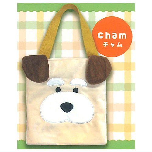 Schna and Bob Square Tote Bag [4.Chum]