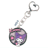 Sanrio Characters Kirakira Clear Metal Charm [2.Kuromi]