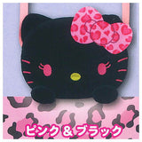 Sanrio Hello Kitty Plush Pochette [2.Pink & Black]