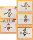 Marutto Ojisan Pancolle Pouch [All 5 type set(Full Complete)]