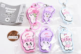 Esther Bunny Mejirushi Rubber Charm [All 6 type set(Full Complete)]