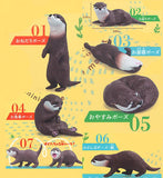 Otter Lover Asian small-clawed otter mascot [All 7 type set(Full Complete)]