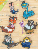 Deformed Rubber! Zootopia Part.2 Keychain [All 6 type set(Full Complete)]