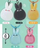 makkuro usagi Clear Mejirushi Charm Rabbit meme [All 5 type set(Full Complete)]