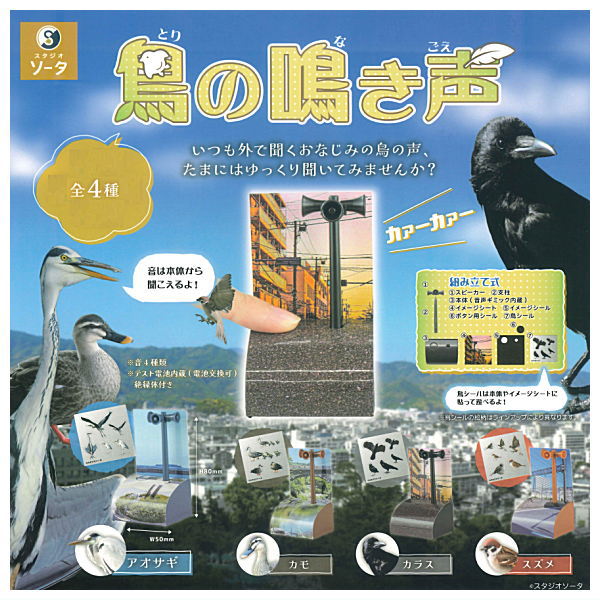 Bird sounds [All 4 type set(Full Complete)]